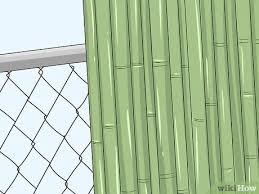 This backyard privacy idea is portable, since the bamboo is in planters, so they can be utilized. 4 Simple Ways To Install Bamboo Screening Wikihow