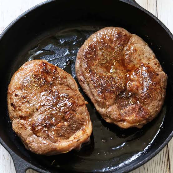 Pan-Fried Lamb Steak