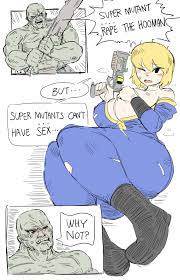 Rule34 - If it exists, there is porn of it  super mutant, vault girl   5528026