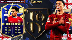 En i̇yi xi, sıra dışı bir futbol yılında olağanüstü performans sergileyen oyuncularla kuruldu. Toty Trent Alexander Arnold Review 94 Toty Arnold Player Review Fifa 21 Ultimate Team Youtube