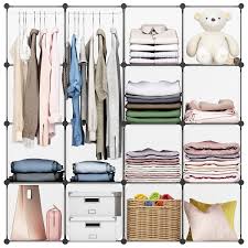 Cheap wardrobes, buy quality furniture directly from china suppliers:cabinets closets enjoy free shipping worldwide! Closet Organizers 16 Cube Modular Closet Organizer Plastic Cabinet Wardrobe Cubby Shelving Storage Home Garden Gefradis Fr