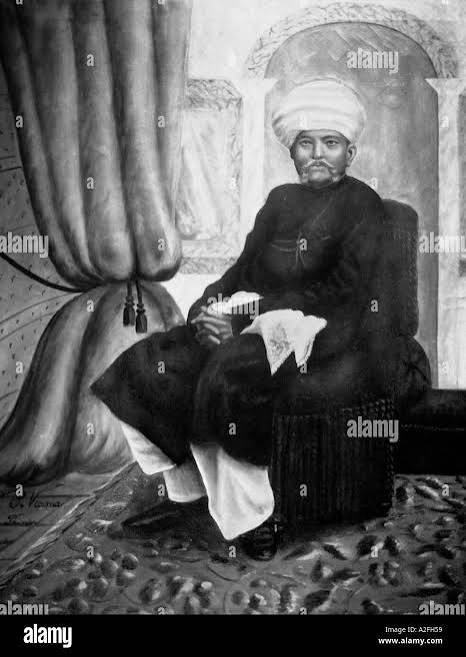 Mahatma gandhi father karamchand gandhi Black and White Stock Photos & Images - Alamy