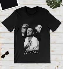 Mac Miller Signature Autographed T Shirt Camaelshirt American Trending Tees Mac Miller Mac Miller Albums Singer Shirts