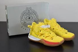 First teased by irving himself and tina charles, kyrie irving's forthcoming spongebob squarepants sneaker collaboration is nearly upon us. Spongebob Squarepants X Nike Kyrie 5 Spongebob Cj6951 700 Nike Kyrie Nike Kyrie Irving Shoes