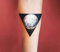 Realistic moon tattoo tumblr full body tattooing. Full Moon Tattoo By Slipy Tattoo Post 23717