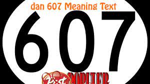 Arti kode 607 meaning in text atau angel number. Arti Makna 607 Meaning In Text Dan 607 Meaning Text Postpopuler Com