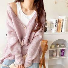 楽天市場】【mily bilet】 送料無料 トップス カーディガン レディース 淡色 バック クロス メランジ Vネック ニット カーデ ゆるっと  ふんわり ビッグシルエット オーバーサイズ 萌え袖 大きいサイズ 秋 冬 2023aw クラシカルエルフ mi1029010 : Classical  Elf ... さん