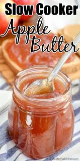 Homemade Apple Butter Is So Easy To Make In The Crock Pot Slow Cooker Apples Homemade Apple Butter Slow Cooker Apple Butter