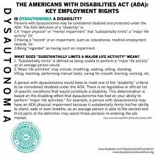 Dysautonomia And The Workplace Dysautonomia Dysautonomia Awareness Dysautonomia Pots Syndrome