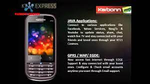 Karbonn KT21 Express Mobile Phone - YouTube