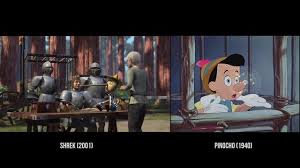 A Beautiful Supercut Tribute To All Of The Movie References In Shrek Films Played Side By Side Shrek The Lion King 1994 Movies