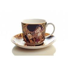 This painting has an image made by gustaf klimt. Filizanka Gustav Klimt Pocalunek Porcelana Carmani Recenzje Opinie Ceny Lepsze Od Ikea Iktrans Pl