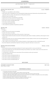 Dietary Aide Resume Sample Mintresume