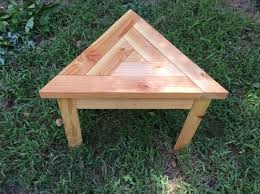 Outdoor Side Table Spiral Triangular Top Outdoor Furniture Pallet Furniture Outdoor Top Outdoor Furniture Pallet Table Outdoor