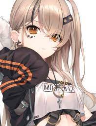 save follow me di 芸術的アニメ少女 かわいい 女の子 イラスト 美しいアニメガール