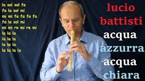 Il testo contenuto in questa pagina è di proprietà dell'autore. Battisti Acqua Azzurra Acqua Chiara Youtube