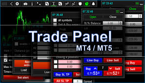For example, in the case of placing a stop order, click the change button after entering the price of the stop line at the stop. Trading Panel For Metatrader 4 And 5