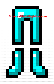 Then open the file in an image program and edit it as you please. Minecraft Pixel Art Templates Diamond Armour Leggings And Boots Minecraft Pixel Art Pixel Art Templates Minecraft Pixel Art Templates