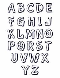 Use these letters in your card making and . 5 Best Printable Bubble Letters Alphabet J Printablee Com