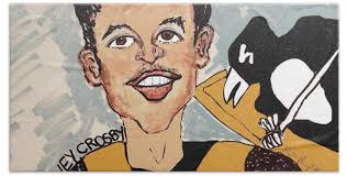 Sidney Crosby Sid The Kid Pittsburgh Penguins Bath Towel