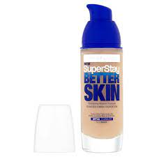 Find great deals on ebay for maybelline superstay better skin powder. Maybelline Superstay Better Skin Foundation Make Up Spf 20 021 Nude 30 Ml Woman Amazon De Beauty