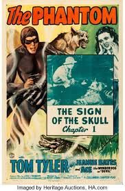 Movie Posters Serial The Phantom Columbia 1943 Folded Fine Very Fine Movie Posters Vintage Old Movie Posters Movie Posters