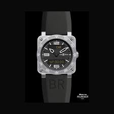 Არსებობს სტერეოტიპი, რომ სამოგზაუროდ წასვლა ფუფუნებასთანაა. Watch Bell Ross Br 03 Type Aviation Aviation Br0392 Avia St Steel Rubber Bracelet