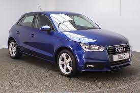 2016 Blue Audi A1 Hatchback 1 4 Sportback Tfsi Sport 5dr 1 Owner 123 Bhp Full Service History 10749 00 24989 Miles Car Finance Electric Mirror Hatchback