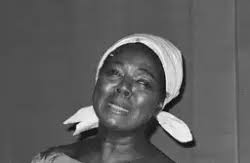 Ruth Reese turnerer i Norge med programmet "Pride of black dreams", april  1973. -Arbeiderbevegelsens arkiv og bibliotek