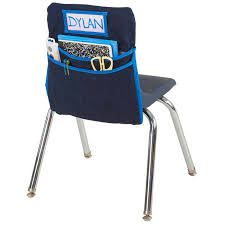 Classroom Seat Companion By Ecr4kids Chair Pockets Classroom Chairs Student Chair Pockets
