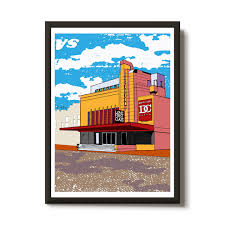 Buy Dominion First Class the Dominion Cinema, Edinburgh Wall Art, Giclee  Print Online in India