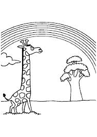 Here are some examples of practice sheets on easy animal coloring pages. Print Coloring Image Momjunction Rainbow Coloring Page Coloring Pages Giraffe Coloring Page