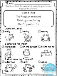 Reading worksheets can indeed be fun! Free Reading Comprehension For Early Reader Reading Comprehension Kindergarten Reading Comprehension Activities Kindergarten Reading