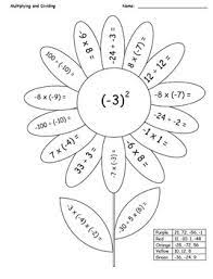 Some of the coloring page names are dat coloring learny kids, e vs grade second coloring learny kids, day number seven 7 coloring, adley coloring learny kids, coloring for 7th graders at, e vs grade second coloring learny kids, third grade coloring at, nouns coloring learny kids, order of operations color by number halloween witch by. Coloring Flower 4 Pages 7th Grade Math Common Core Integers All Operations