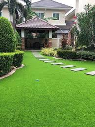 Laying artificial grass is a simple way to brighten up your garden all year round. H5ctiascm4vcm