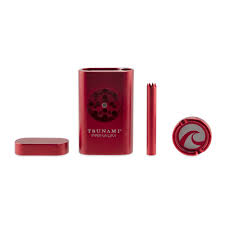 TSUNAMI MAGNETIC DUGOUT W-GRINDER - RED