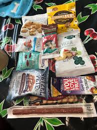 Love with food · 3. Thought You Guys Might Wanna See What I Got In My Love With Food Box A Lot Of Lower Calorie Mini Snack Bags Every Month I Really Like It 1500isplenty