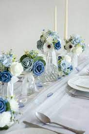 Check spelling or type a new query. Centerpiece Mini Flower Bouquets Set Of 6 Dusty Blue