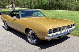 Image result for Yellow Gold 1970 Barracuda