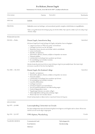 Cv Docent Engels Voorbeeld Gids 23 Cv S 2022
