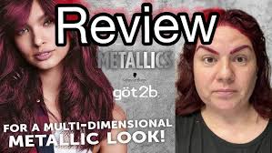 Schwarzkopf got2b Metallic M68 Ruby Red