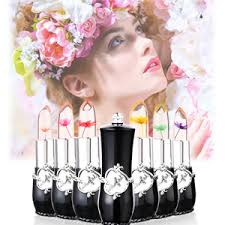 Flower lipstick has the best rich matte lipstick colors for every look and occasion. Amazon Com Flower Lip Gloss Crystal Jelly Lipstick 6 Packs Long Lasting Nutritious Lip Balm Lips Moisturizer Magic Temperature Color Change Lipgloss Pink Beauty