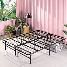 The dimensions might not match with the listing. Buy Zinus Smartbase Tool Free Assembly Mattress Foundation 14 Inch Metal Platform Bed Frame No Box Spring Needed Sturdy Steel Frame Underbed Storage Queen Online In Indonesia B006mium20