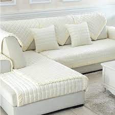 Shop for chaise sofa covers online at target. White Grey Plaid Sofa Cover Plush Long Fur Slipcovers Fundas De Sofa Sectional Couch Covers Fundas De Sofa Sofa Cover Aliexpress