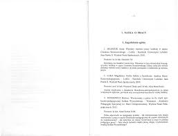 Informacja o Rozprawach Boktorskich I Habilitacyjnych z Zakresu Pracy