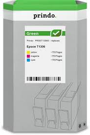An ideal solution for users on a limited budget such as students and the retired. Epson T1306 Multipack Cyan Magenta Gelb Tinte24 De
