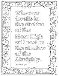 Psalm 91 1 Print And Color Page I Have Hundreds More At My Blog Https Coloringpagesbymra Bible Verse Coloring Page Love Coloring Pages Bible Coloring Pages