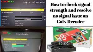 You can follow the link below to find out which channels are on the packages. How To Check Gotv Signal Strength Resolve No Signal Issue Youtube