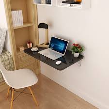 Computer desk wall mount when installed in your offices or homes offer an organized look, and help to efficiently utilize the available space. 80 50cm Multipurpose Wall Mount Laptop Desk Folding Study Desk Wall Hanging Dining Table Study Desk Laptop Tablewall Mount Laptop Aliexpress
