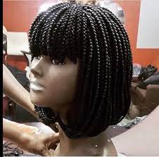 Pin On Braided Bob Wig